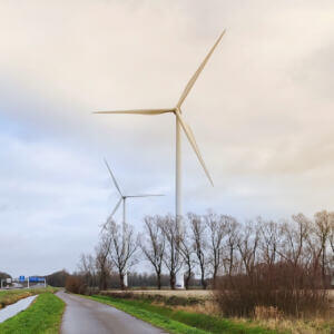 Windmolens voor duurzame elektriciteit